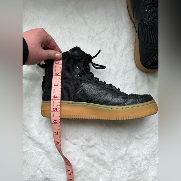 Women’s Nike SF Air Force 1 Mid Black Gum - - Picture 11 of 16